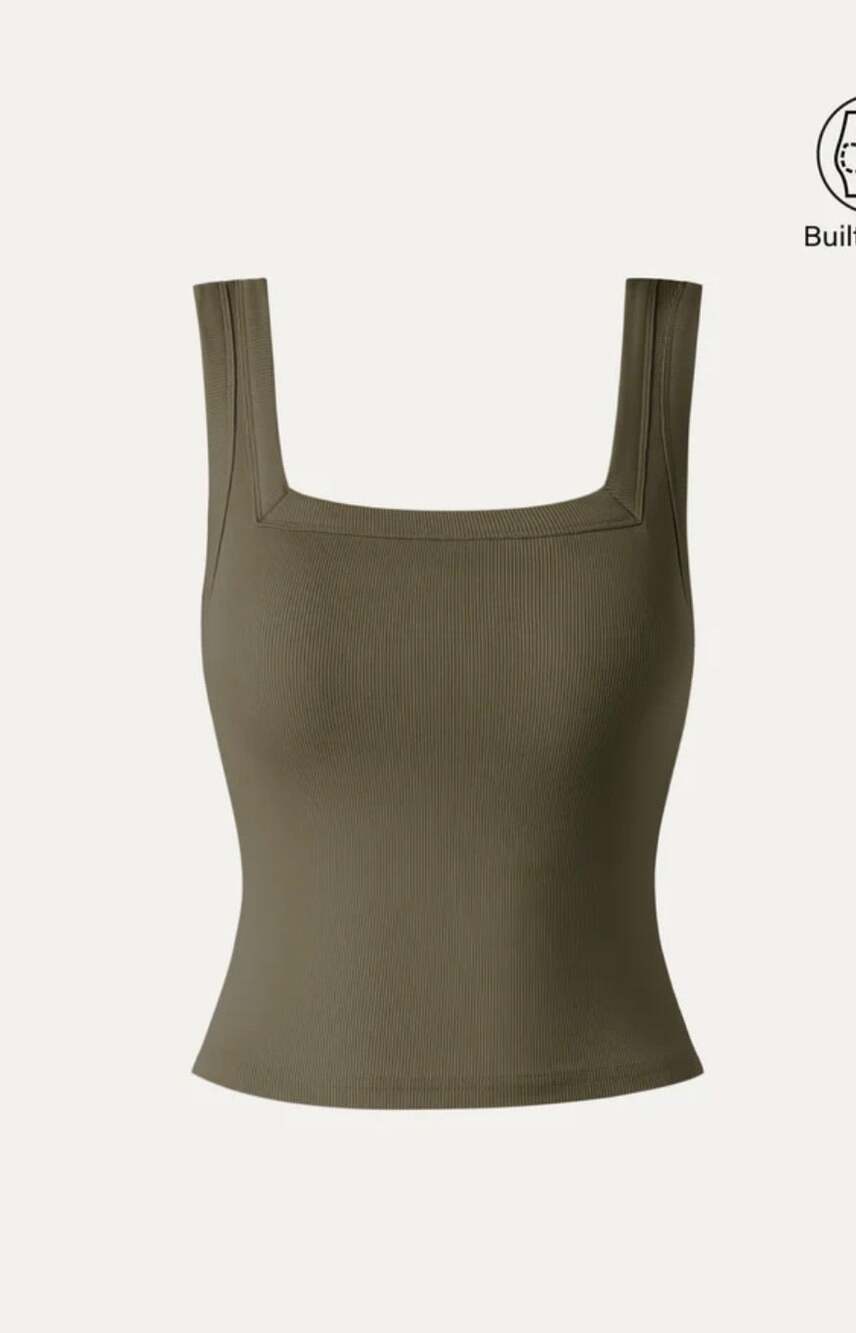 Brand New OGL Size Medium Cropped Tank Top Shirt Sleeveless Open Back
